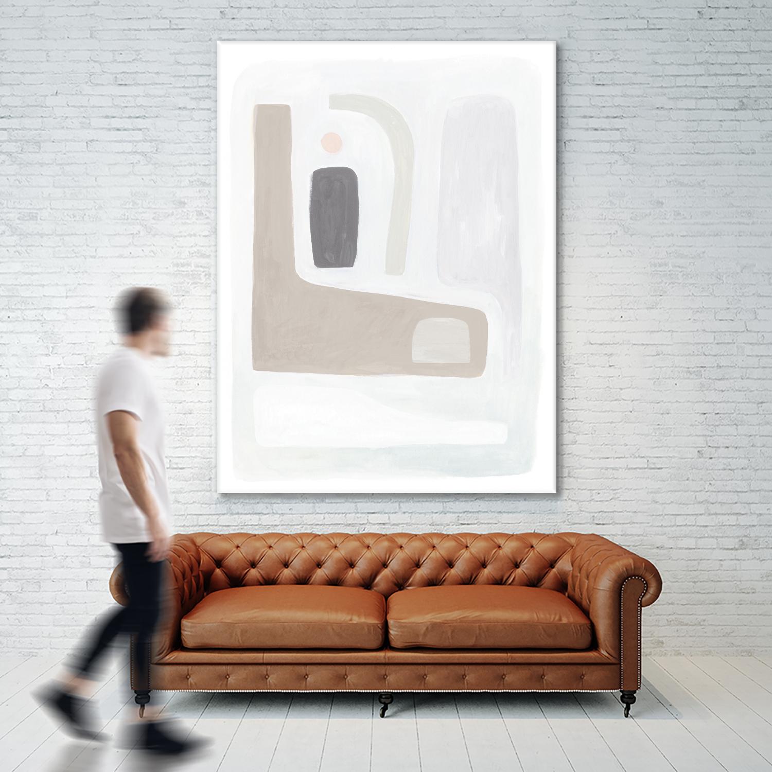 Opal Daydream I by Victoria Borges on GIANT ART - neutral abstract