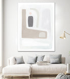 Opal Daydream I by Victoria Borges on GIANT ART - neutral abstract