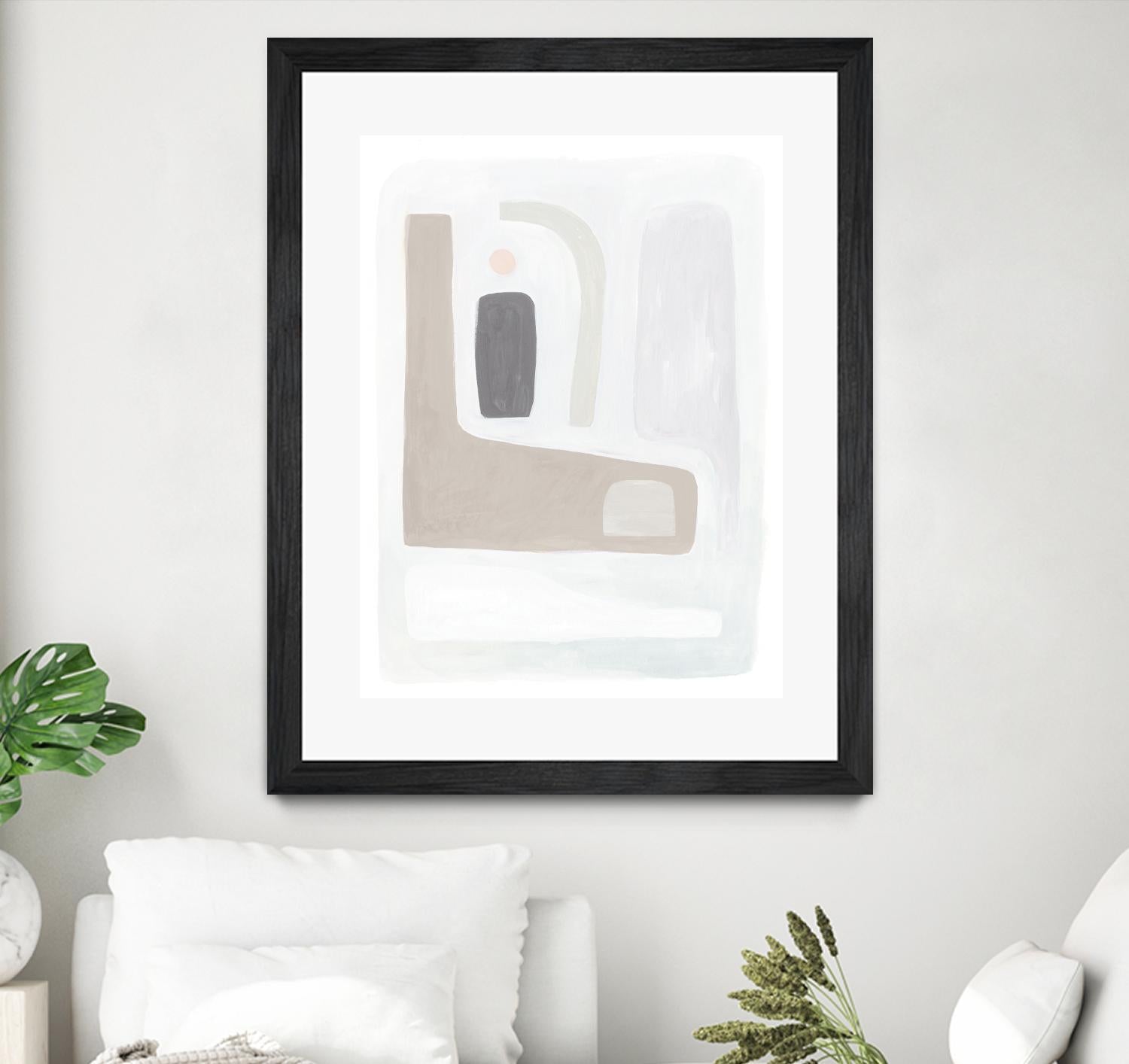 Opal Daydream I by Victoria Borges on GIANT ART - neutral abstract