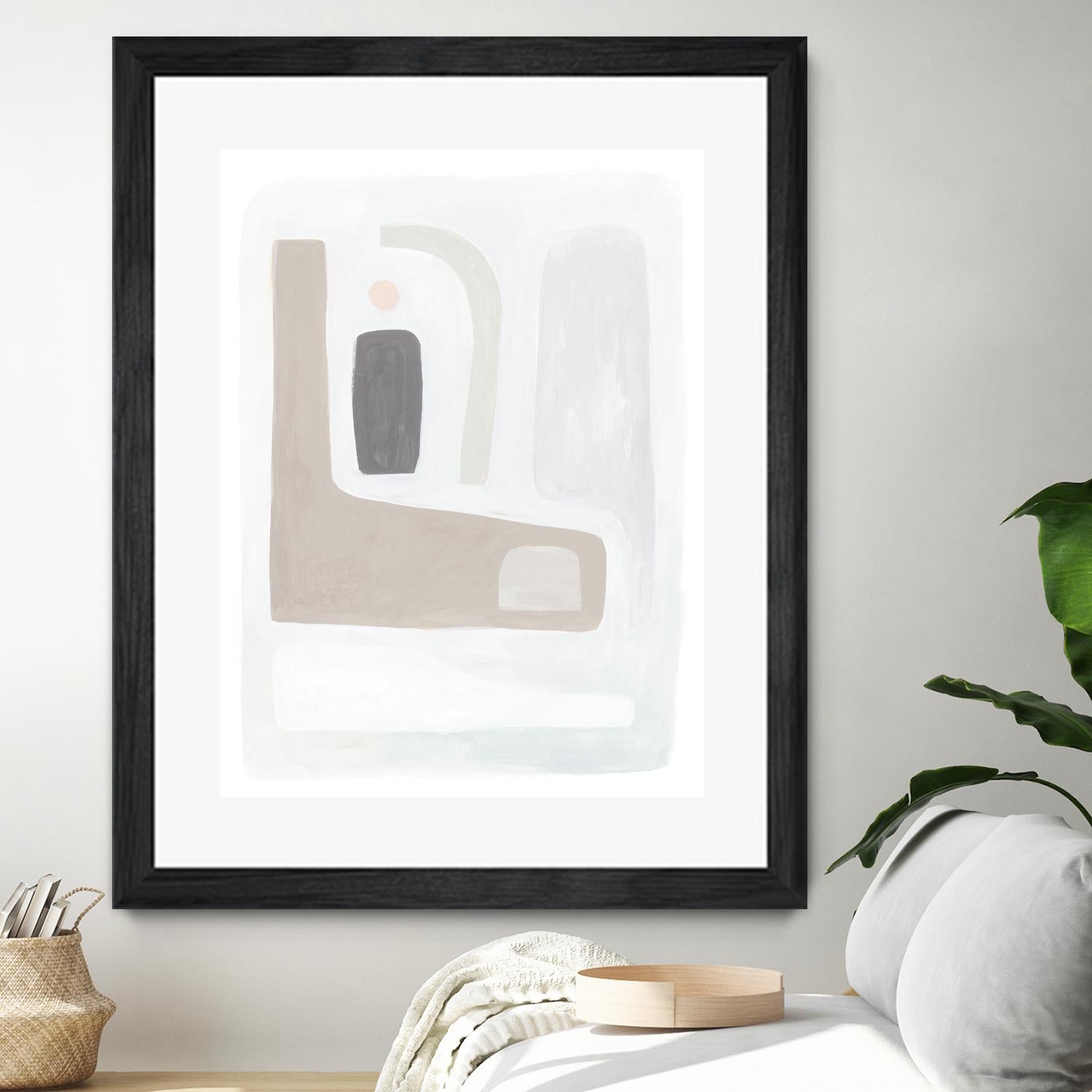 Opal Daydream I by Victoria Borges on GIANT ART - neutral abstract