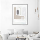 Opal Daydream I by Victoria Borges on GIANT ART - neutral abstract