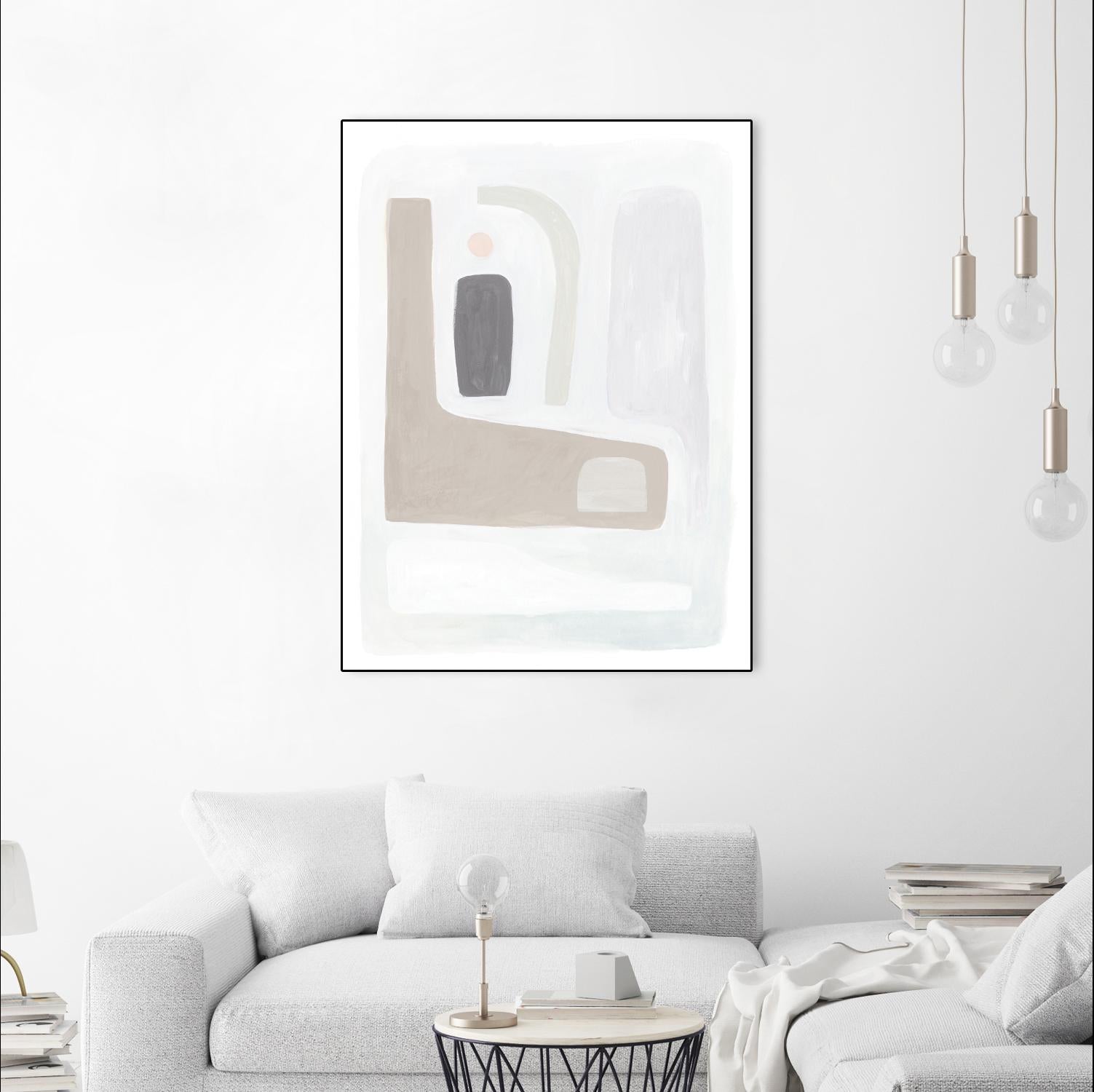 Opal Daydream I by Victoria Borges on GIANT ART - neutral abstract