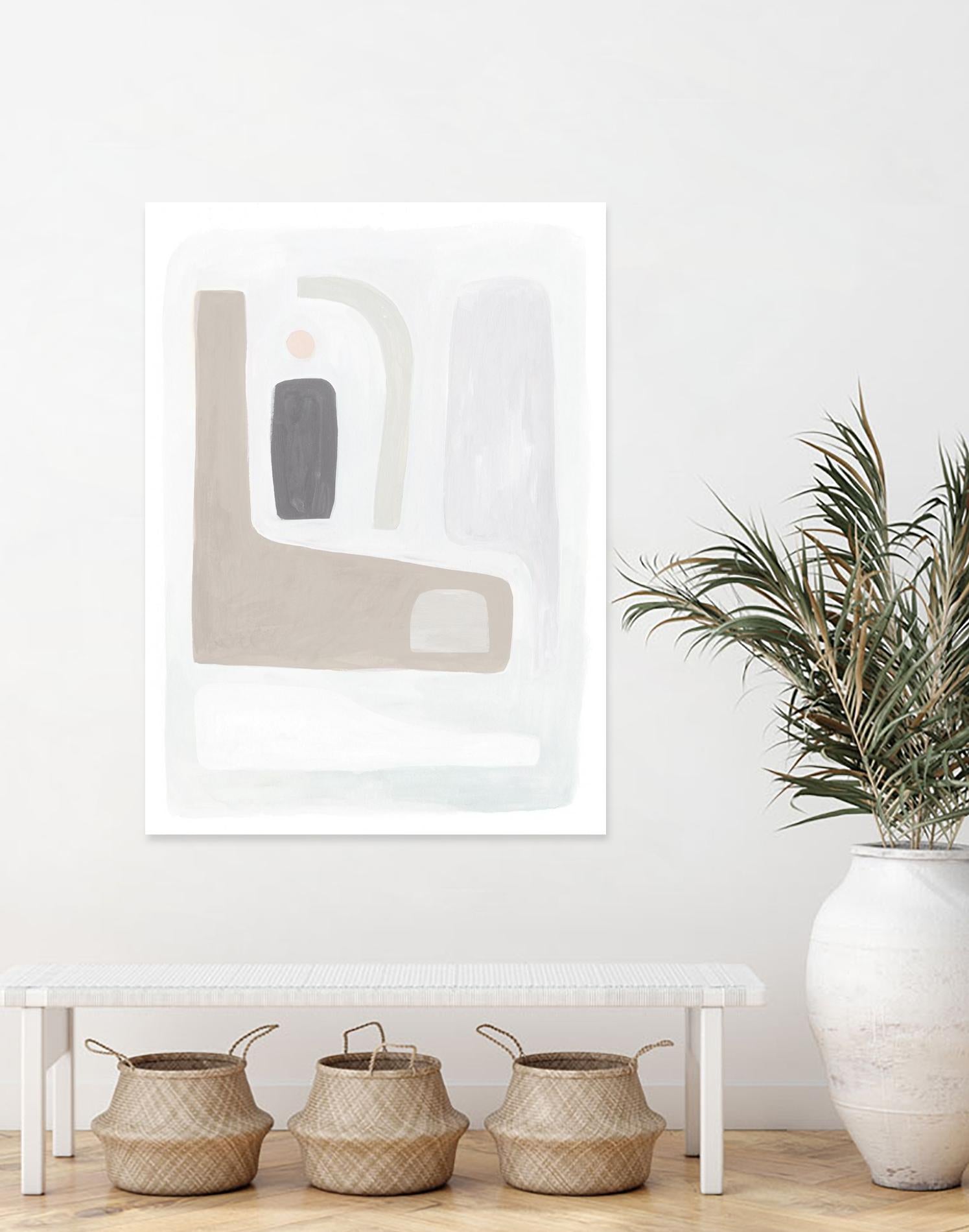 Opal Daydream I by Victoria Borges on GIANT ART - neutral abstract