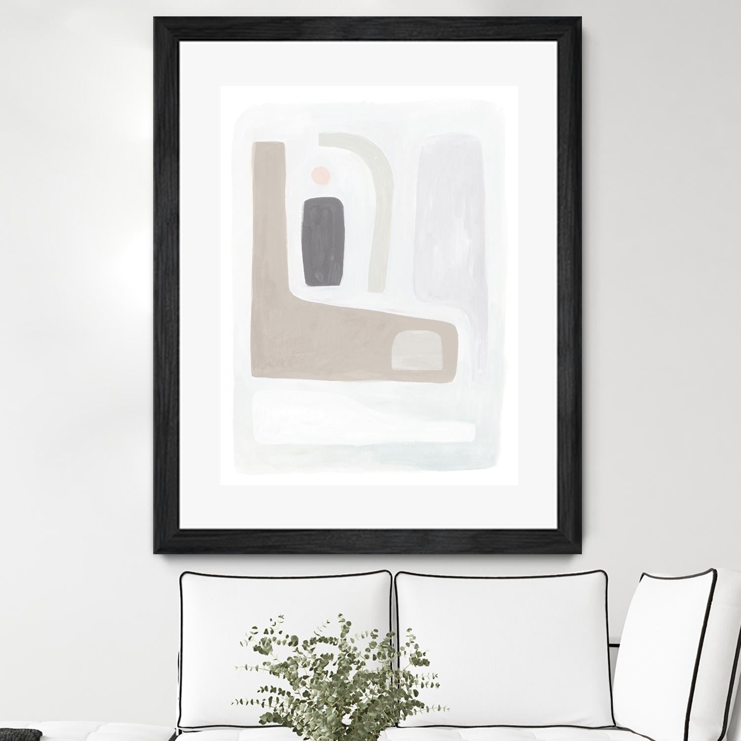 Opal Daydream I by Victoria Borges on GIANT ART - neutral abstract