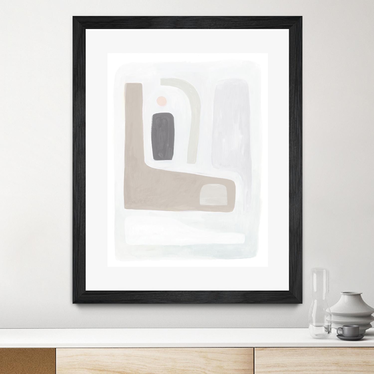 Opal Daydream I by Victoria Borges on GIANT ART - neutral abstract