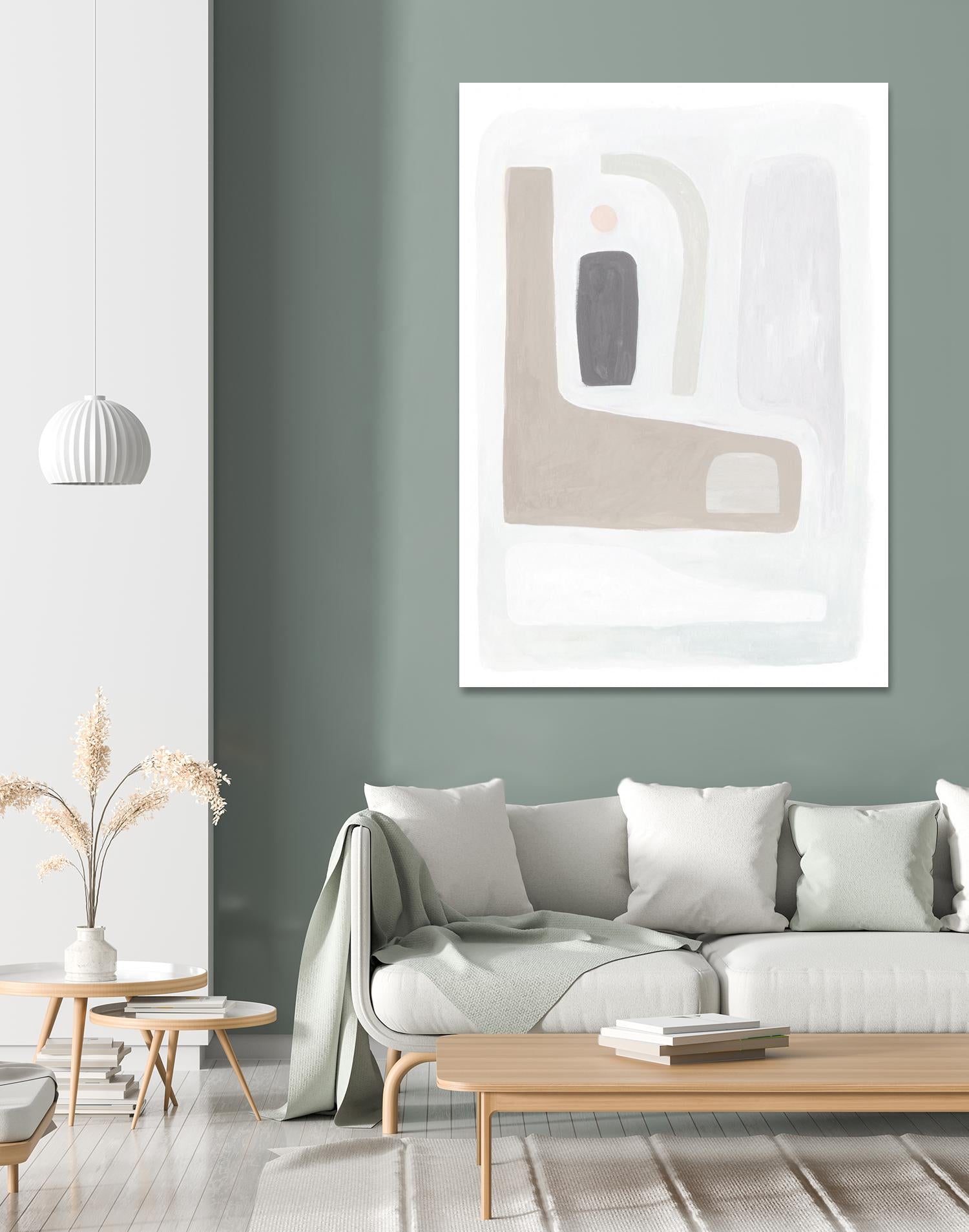 Opal Daydream I by Victoria Borges on GIANT ART - neutral abstract