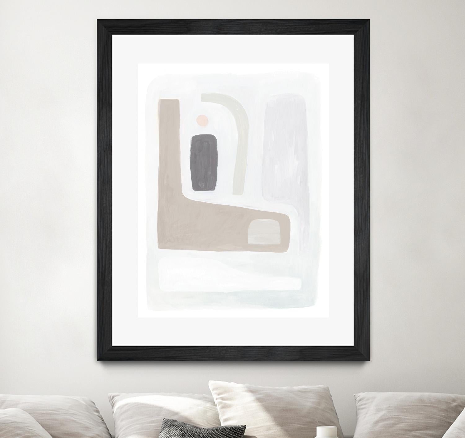 Opal Daydream I by Victoria Borges on GIANT ART - neutral abstract