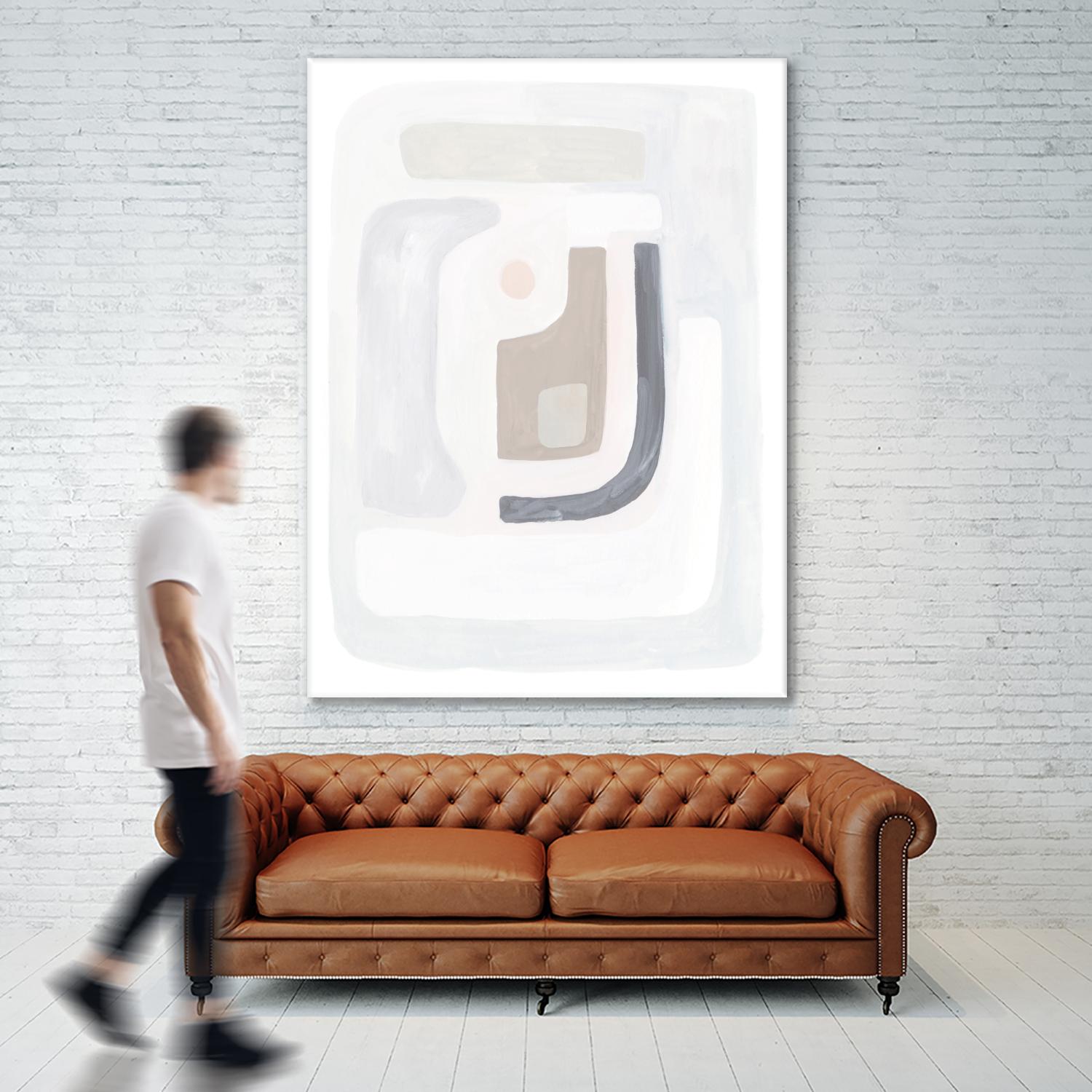 Opal Daydream II by Victoria Borges on GIANT ART - neutral abstract