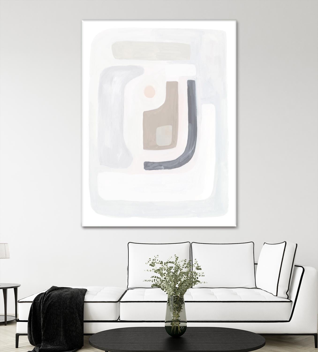 Opal Daydream II by Victoria Borges on GIANT ART - neutral abstract