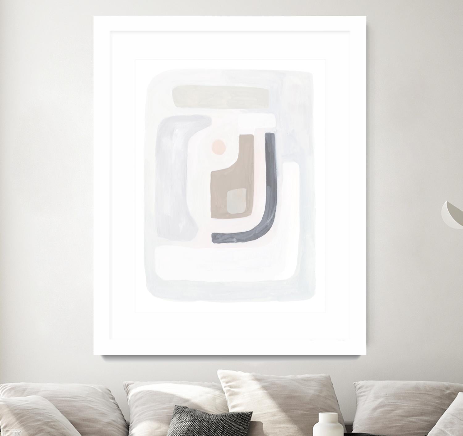 Opal Daydream II by Victoria Borges on GIANT ART - neutral abstract