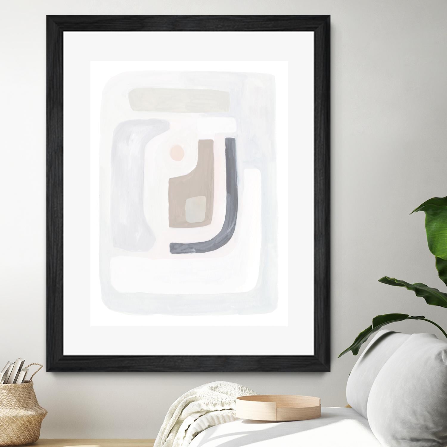 Opal Daydream II by Victoria Borges on GIANT ART - neutral abstract