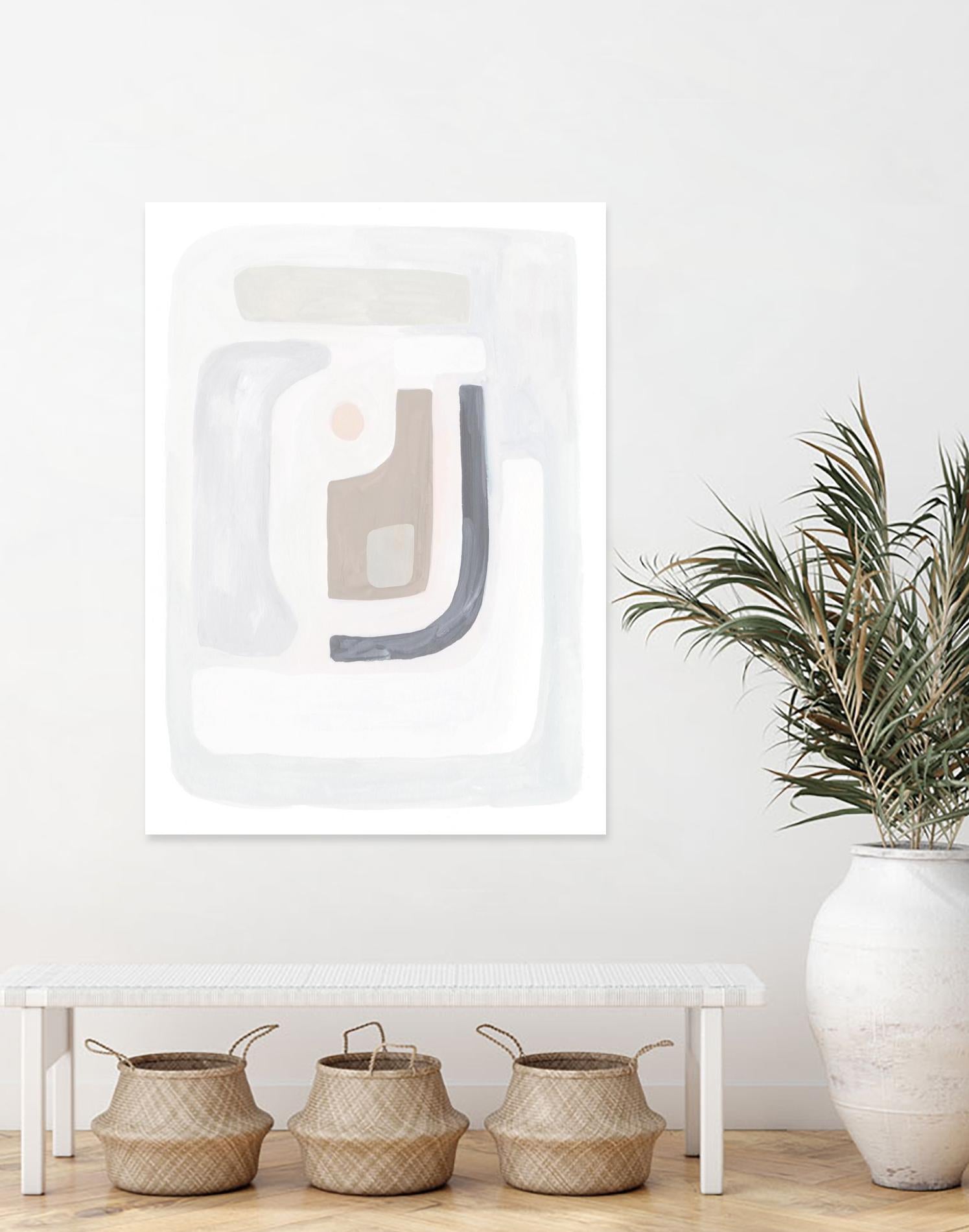 Opal Daydream II by Victoria Borges on GIANT ART - neutral abstract