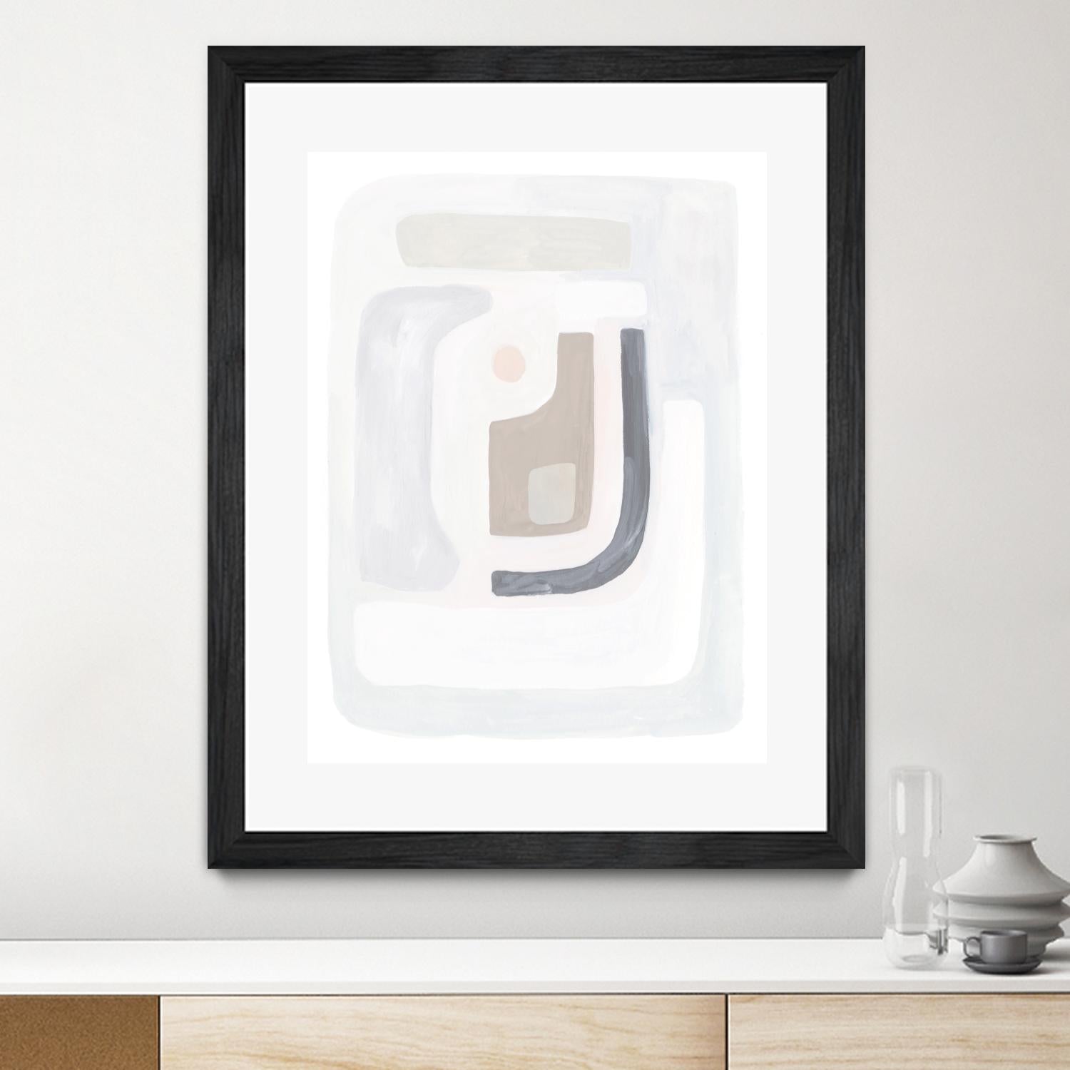 Opal Daydream II by Victoria Borges on GIANT ART - neutral abstract