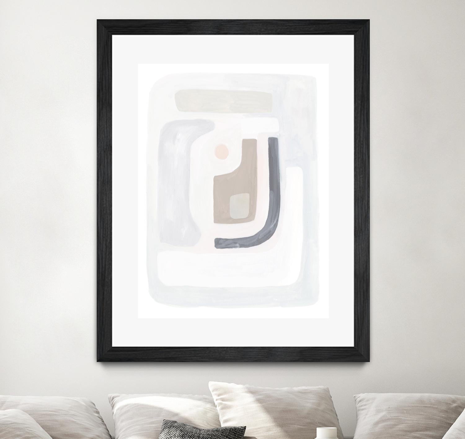 Opal Daydream II by Victoria Borges on GIANT ART - neutral abstract