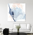 Indigo & Blush II by Ethan Harper on GIANT ART - pastels abstract
