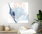 Indigo & Blush II by Ethan Harper on GIANT ART - pastels abstract