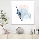 Indigo & Blush II by Ethan Harper on GIANT ART - pastels abstract