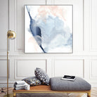 Indigo & Blush II by Ethan Harper on GIANT ART - pastels abstract