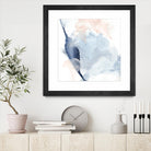Indigo & Blush II by Ethan Harper on GIANT ART - pastels abstract