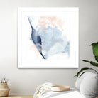 Indigo & Blush II by Ethan Harper on GIANT ART - pastels abstract