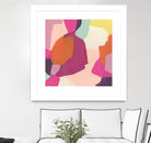 Pink Slip I by June Erica Vess on GIANT ART - brights abstract