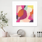 Pink Slip I by June Erica Vess on GIANT ART - brights abstract