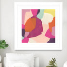 Pink Slip I by June Erica Vess on GIANT ART - brights abstract