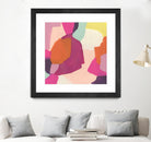 Pink Slip I by June Erica Vess on GIANT ART - brights abstract