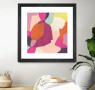 Pink Slip I by June Erica Vess on GIANT ART - brights abstract