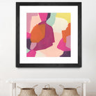 Pink Slip I by June Erica Vess on GIANT ART - brights abstract