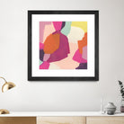 Pink Slip I by June Erica Vess on GIANT ART - brights abstract