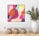 Pink Slip I by June Erica Vess on GIANT ART - brights abstract