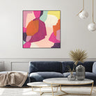 Pink Slip I by June Erica Vess on GIANT ART - brights abstract