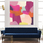 Pink Slip II by June Erica Vess on GIANT ART - brights abstract