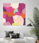 Pink Slip II by June Erica Vess on GIANT ART - brights abstract