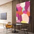 Pink Slip II by June Erica Vess on GIANT ART - brights abstract