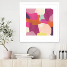 Pink Slip II by June Erica Vess on GIANT ART - brights abstract