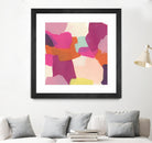 Pink Slip II by June Erica Vess on GIANT ART - brights abstract