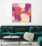 Pink Slip II by June Erica Vess on GIANT ART - brights abstract