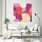 Pink Slip II by June Erica Vess on GIANT ART - brights abstract