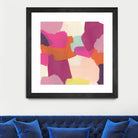 Pink Slip II by June Erica Vess on GIANT ART - brights abstract