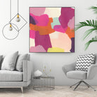 Pink Slip II by June Erica Vess on GIANT ART - brights abstract