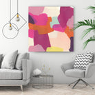 Pink Slip II by June Erica Vess on GIANT ART - brights abstract