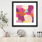 Pink Slip II by June Erica Vess on GIANT ART - brights abstract