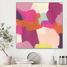 Pink Slip II by June Erica Vess on GIANT ART - brights abstract