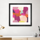 Pink Slip II by June Erica Vess on GIANT ART - brights abstract