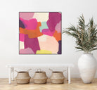 Pink Slip II by June Erica Vess on GIANT ART - brights abstract