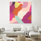 Pink Slip IV by June Erica Vess on GIANT ART - brights abstract