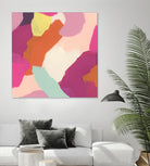 Pink Slip IV by June Erica Vess on GIANT ART - brights abstract