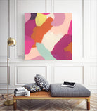 Pink Slip IV by June Erica Vess on GIANT ART - brights abstract